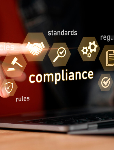 Auditoría de seguridad con documentación y controles visibles.